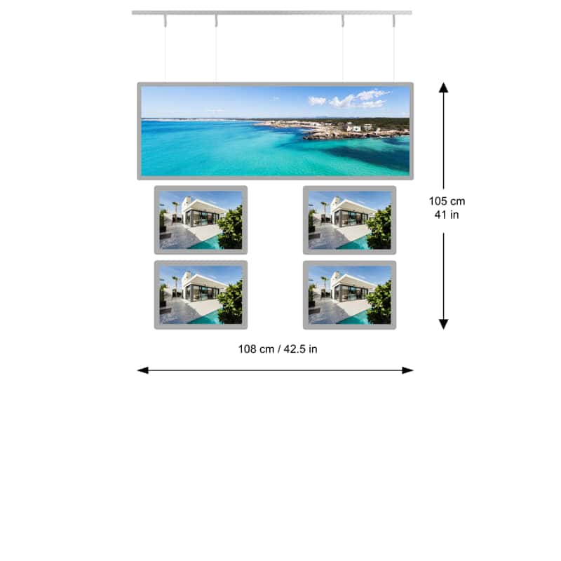 Porte Affiche Panoramique 1lh4a4 - NegoLuz France Porte Affiche Panoramique 1lh4a4