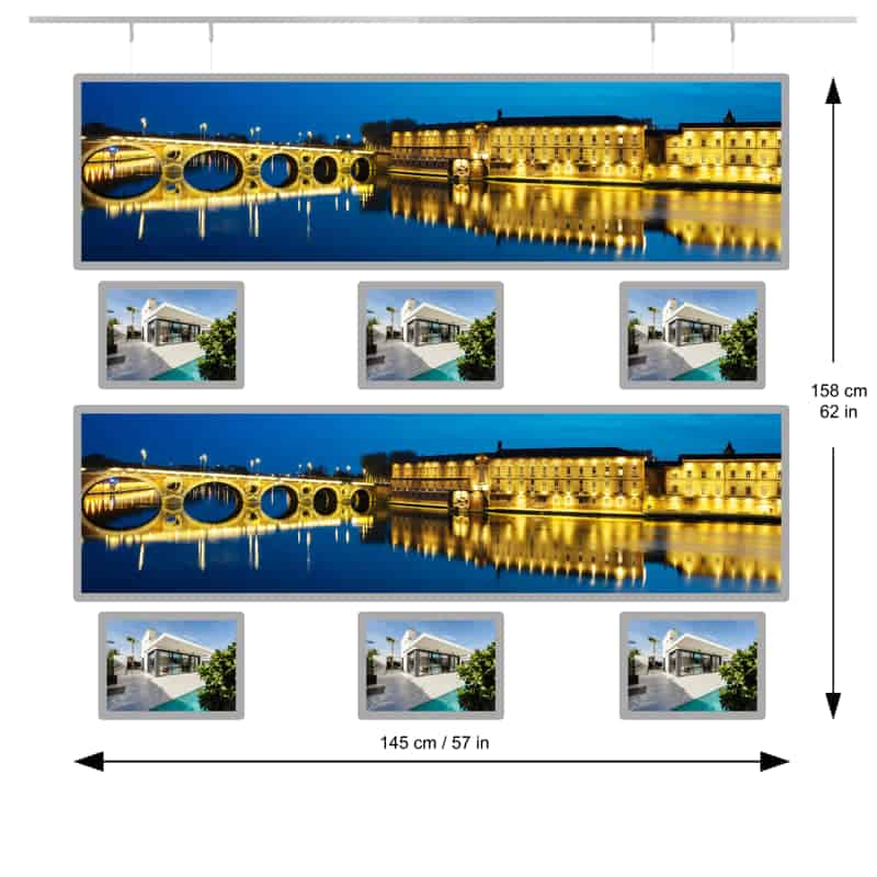 Porte Affiche Panoramique 2xlh6a4
