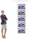 Porte Affiche Suspendu Vitrine Led A3h 5r1c0