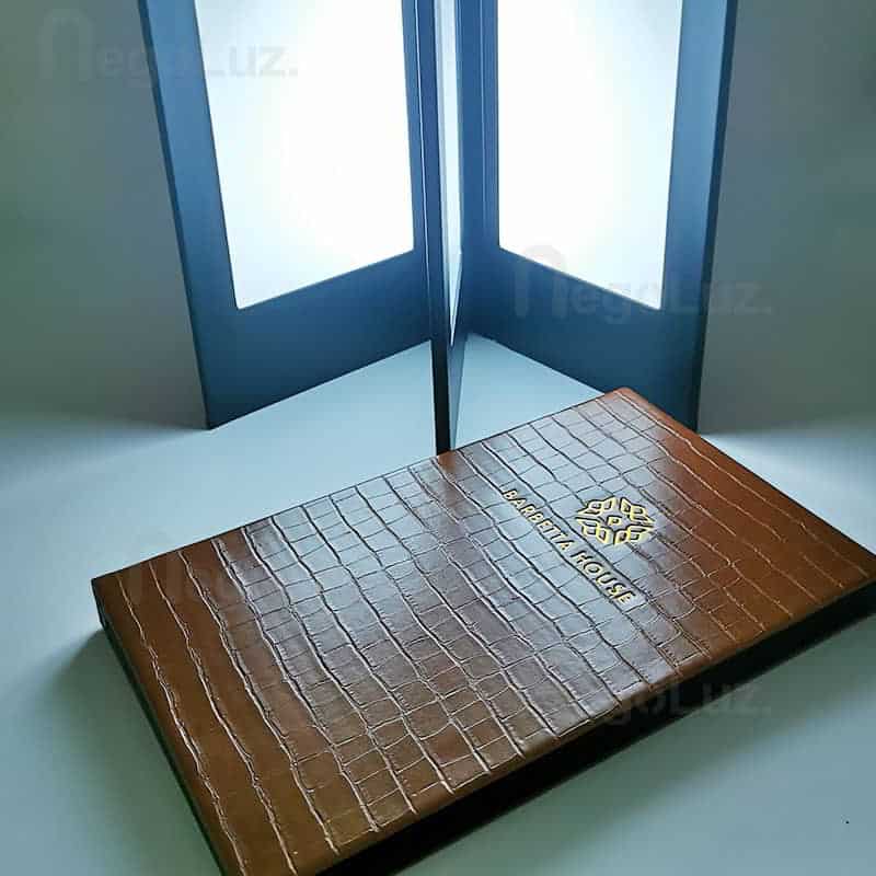 Porte Menu Restaurant Sans Fil - NegoLuz France Porte Menu Restaurant Sans Fil