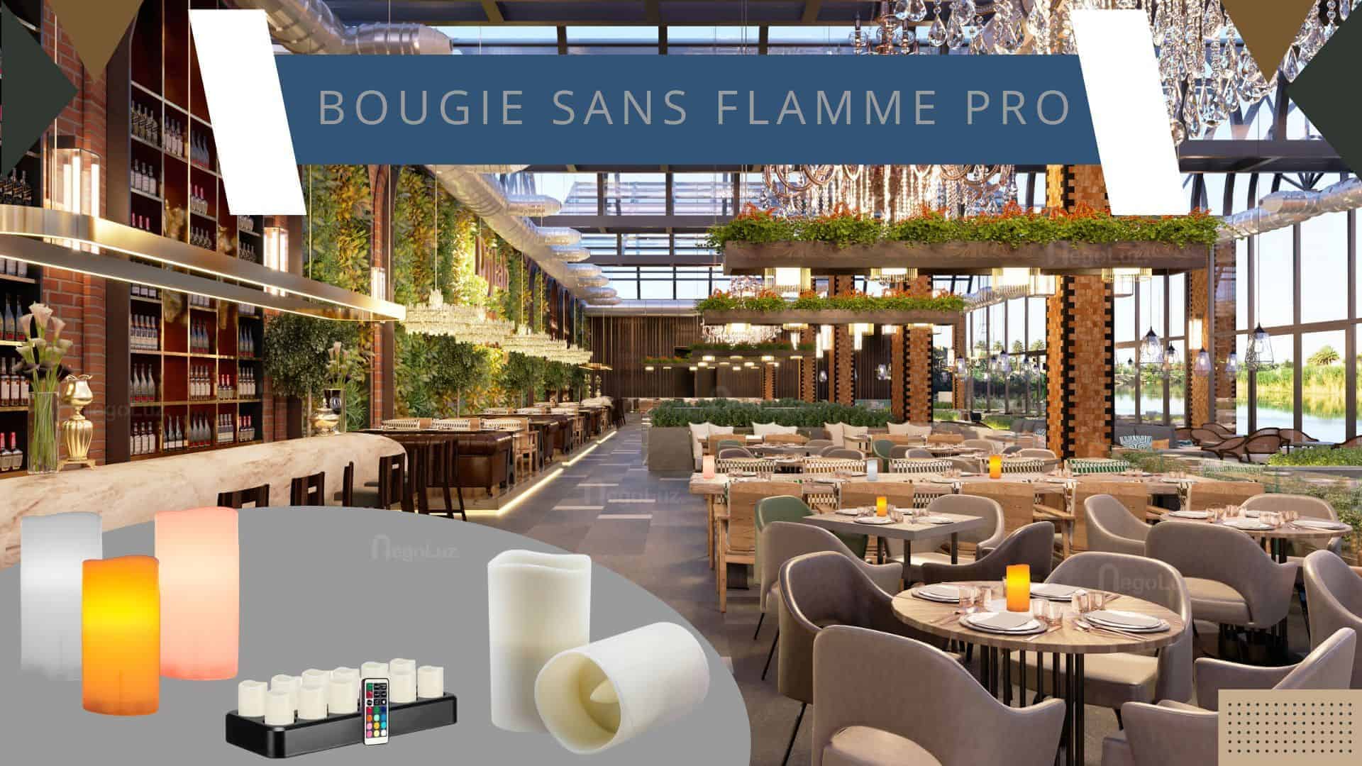 Bougie Sans Flamme Bougies Led Rechargeable