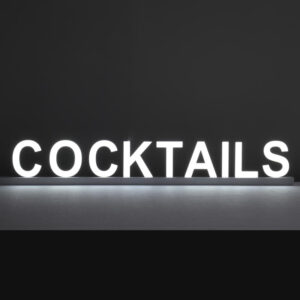 Lettre Led Cocktails