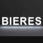 Lettre Lumineuse Bieres