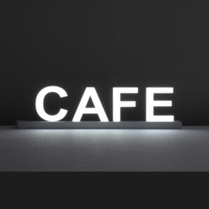 Lettre Lumineuse Cafe