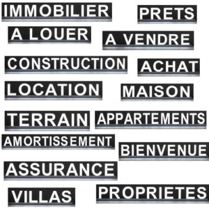 IMMOBILIER - Kits Prêt à Utiliser