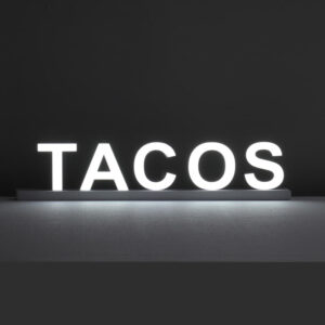 Lettre Lumineuse Led Tacos