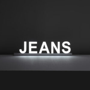 Lettres Lumineuses Jeans